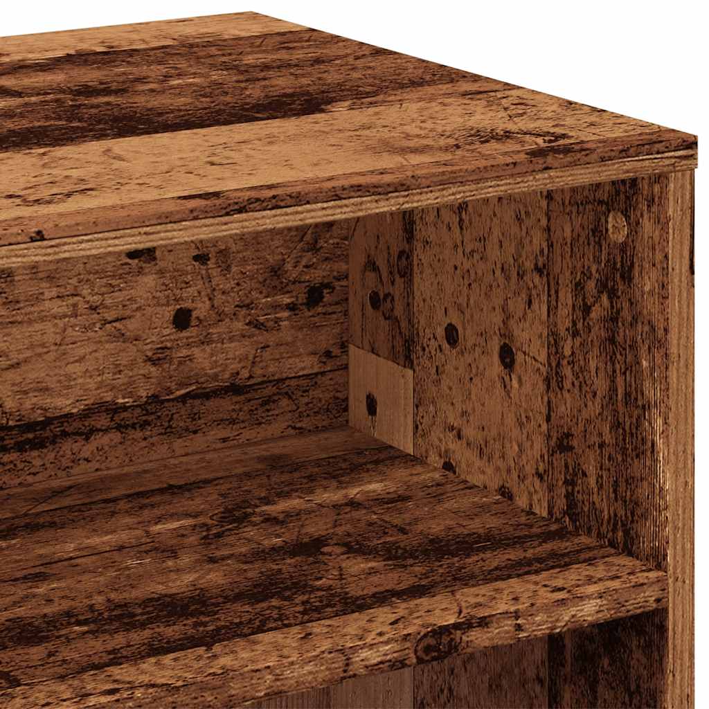 TV Stand Vintage Wood Look 100 x 40 x 40 cm Engineered Wood