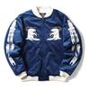 VELVETTEN SOUVENIR JACKET 51386 NAVY (ALASKA)