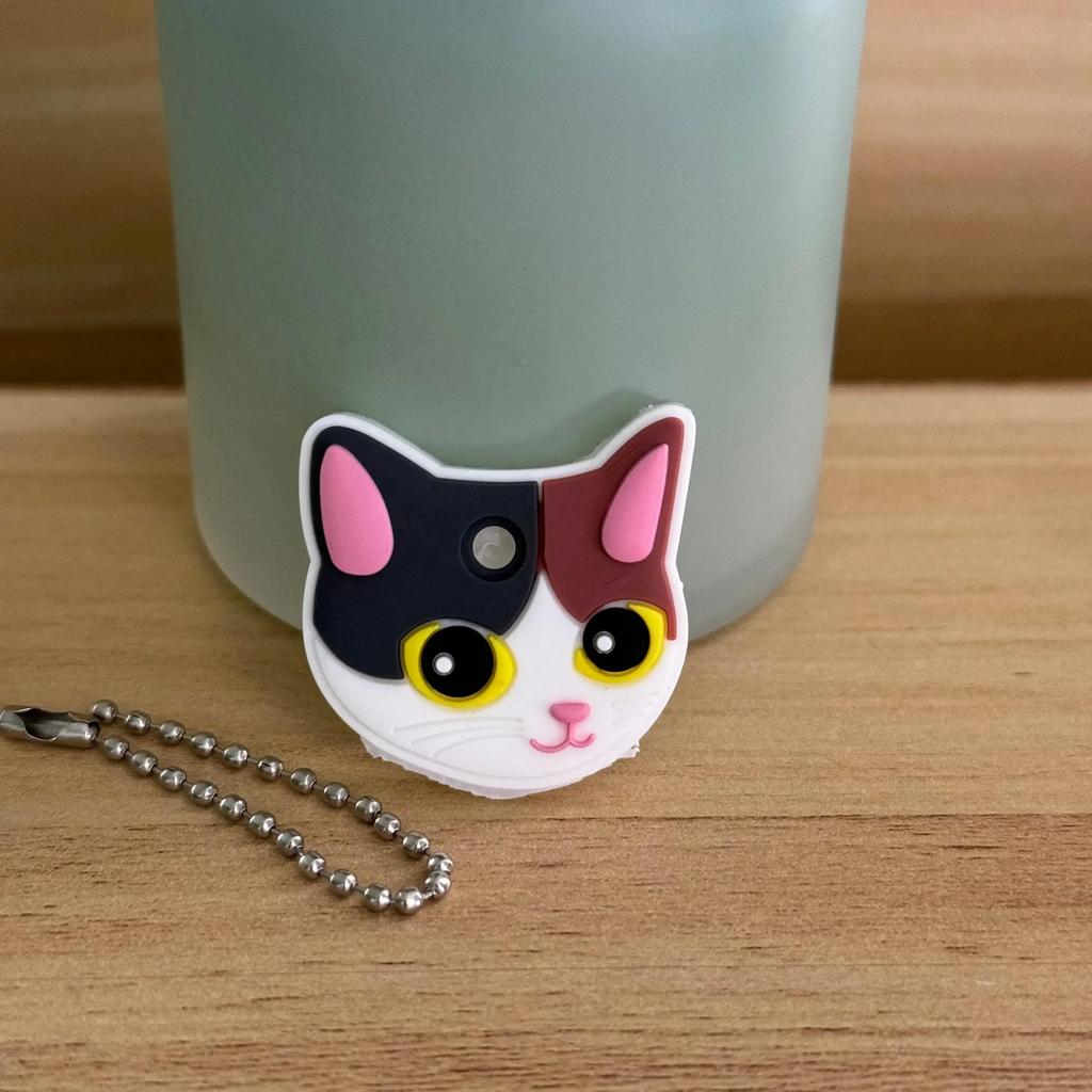 New Stitch Minnie Key Chains Spider Cartoon Keychain Cat Key Cover Caps Car Keychain Key Ring Holder Women