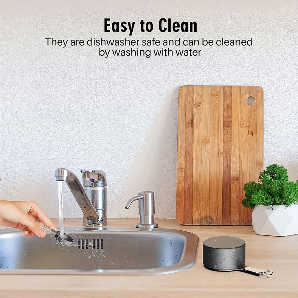 8 шт./набор с пластиковой головкой мерные чашки ручка из нержавеющей стали мерные ложки кухня