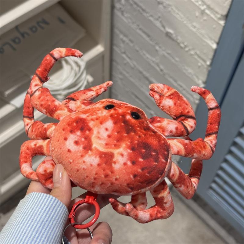 Милая Плюшевая Игрушка Королевский Краб Гигантское Морское Животное Мягкая Подушка Рождественский Подарок на День Рождения для Детей