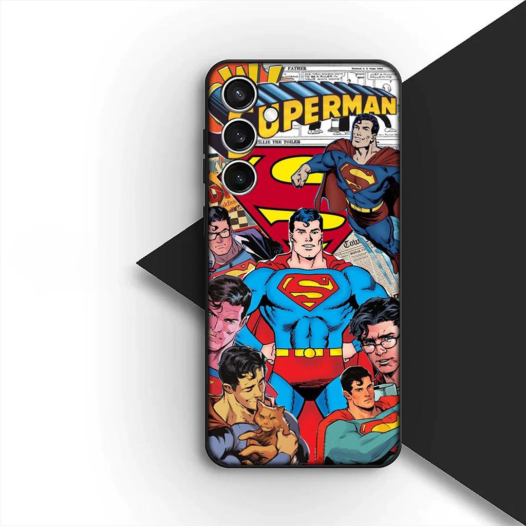 Supermans DC Movie Silicone Cover for Apple iPhone 17 Pro XS Max Air XR 6 Plus X 5 + SE 2022 SE2 6+ Coque Phone Case