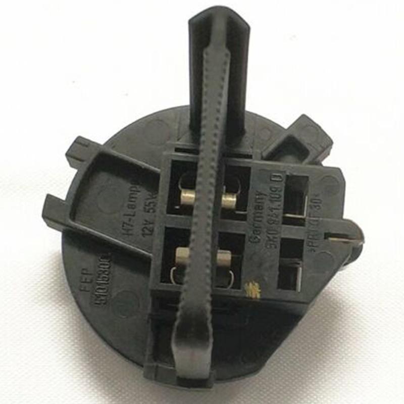 Halogen Lamp Holder Low Beam Head Light Base for Golf 6 MK6 7 MK7 Tiguan Touran Sharan Scirocco R GTS 5K0941109