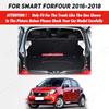 Коврик в багажник автомобиля для Smart Forfour 2016 2017 2018, автомобильные аксессуары на заказ, интерьер автомобиля