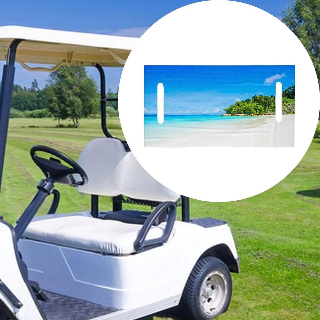 Чехол на сиденье для гольф-каров, полотенце-одеяло из микрофибры, уникальный, легкий, легко чистится,