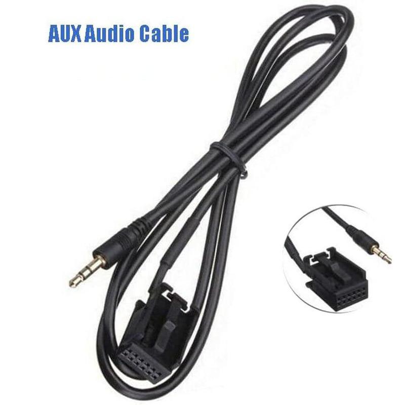 Car Audio AUX Audio Cable for Fiesta, Mondeo K3 Focus K2 S-MAX and Puma models 3.5mm Male Head