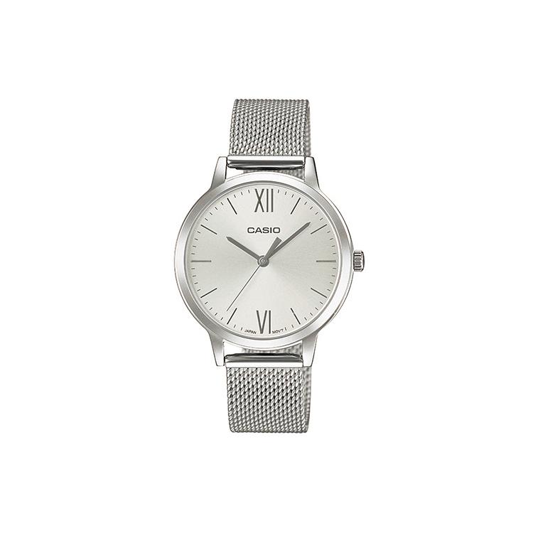 Casio Женские часы стандартной серии Белые LTP-E157M-7AEF LTP-E157M-7AEF
