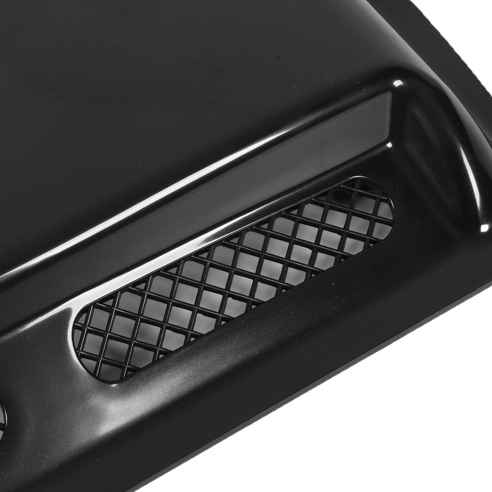 ABS Hood Scoop Vent Decorative Exterior Trim Handy Air Intake Covers Bonnet Appearance Upgrade