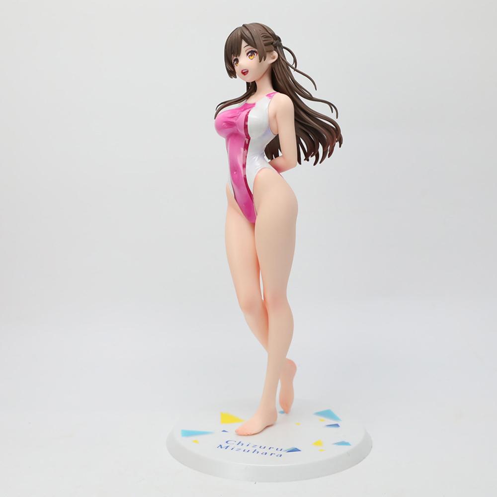 Kanojo Okarishimasu Ичиносе Чизуру ПВХ Фигурка Мизухара Чизуру Аниме Модель Игрушка Кукла Подарок