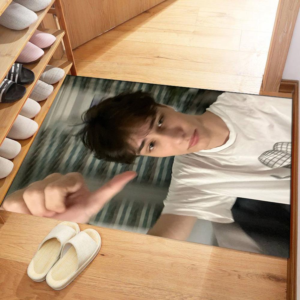 Customize Photo Personalized image Area Rug Design for Study room Game Room Kitchen Living Rooms Anti-slip Rug Anime Office Decor
