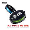 Kingdom Fishing Lines 100m 4/8 Strands PE Braid Line 0.2# 0.4# 0.6# Green Blue Multifilament PE Line High Smoothness
