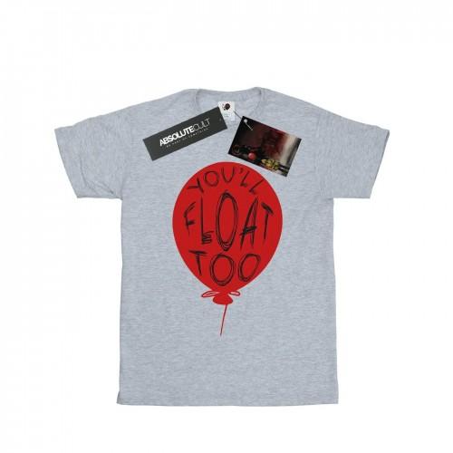 It Womens/Ladies Pennywise You´ll Float Too Cotton Boyfriend T-Shirt