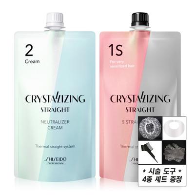 Профессиональный кристаллизующий выпрямляющий крем Magic Medicine 1S + Нейтрализатор (Крем Тип) 400 г каждая, 1 шт.