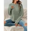 Women's Top Shirt Fall/Winter Long-Sleeve Shirt Knit Pullover Hoodie Pocket Sweatshirt