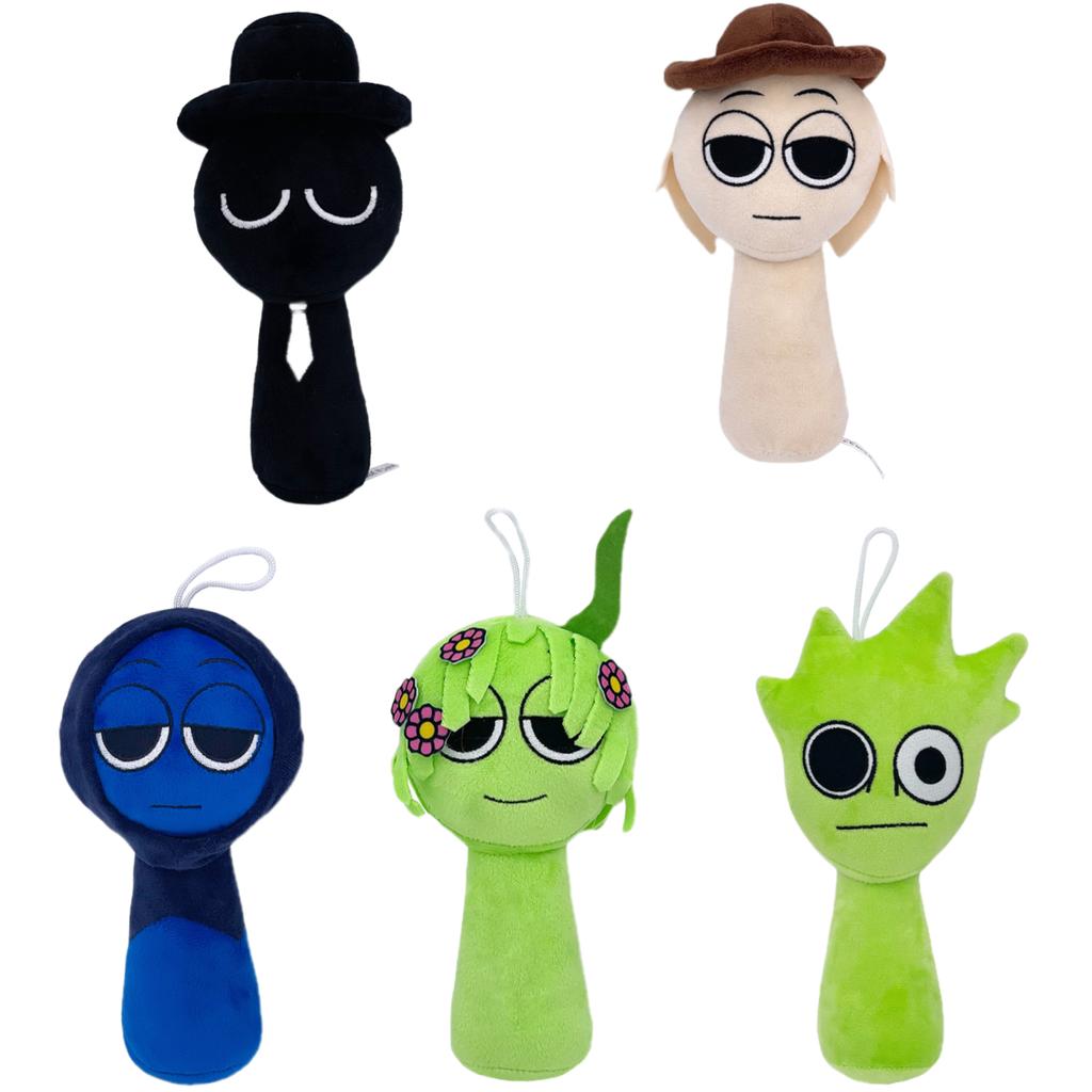 Мягкие игрушки Sprunki Мягкая кукла Sprunki Игровая мультяшная подушка Sprunki Детские подарки на день рождения Чучела Рождественский подарок