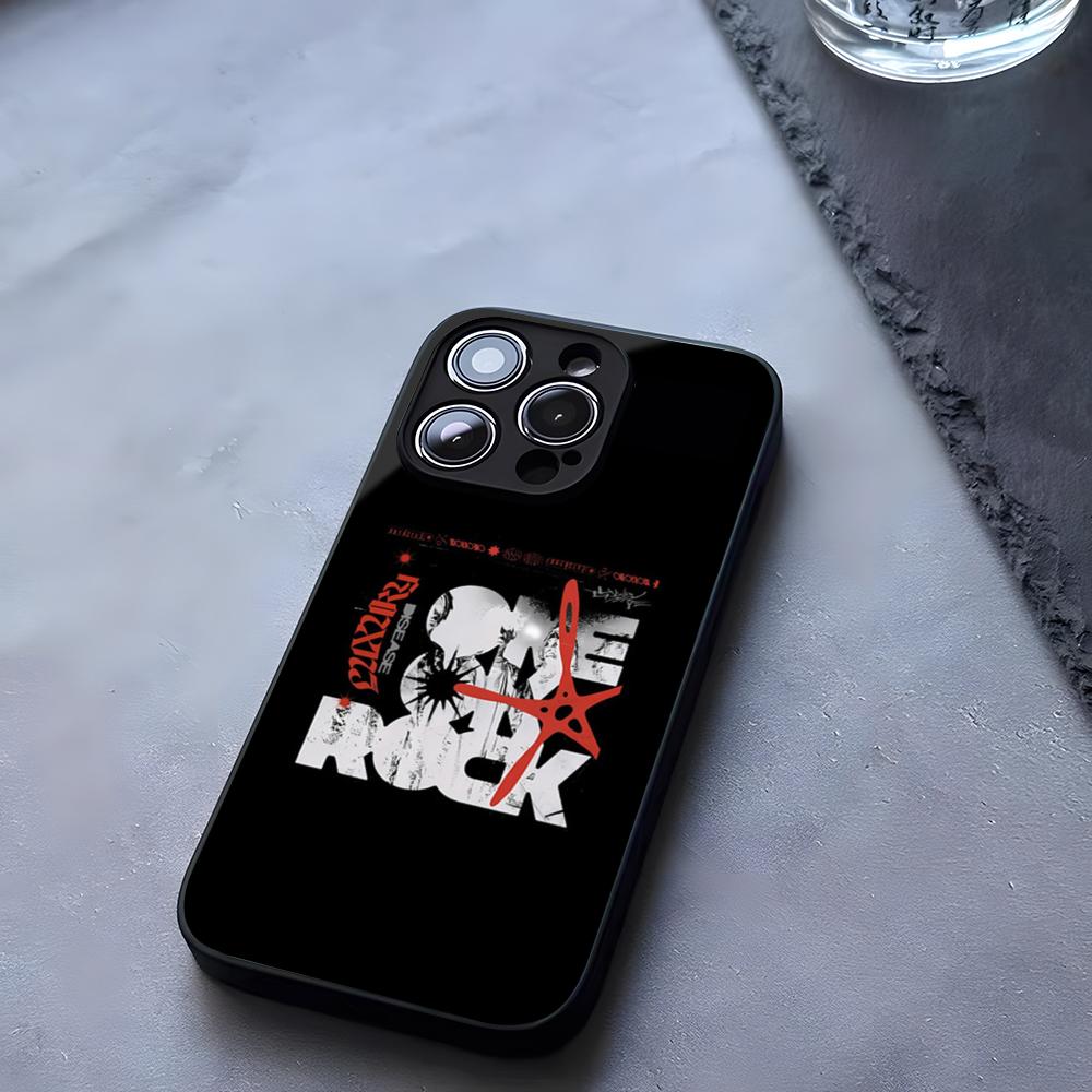 Чехол для телефона ONE OK ROCK Закаленное стекло Для IPhone 17 13 14 16 12 15 11 Pro Max Plus Mini X XR SE2020 Coque