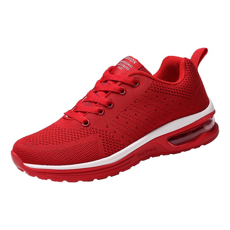 Men'S And Women'S Light Casual Sneakers Breathable Mesh Surface Classic Fashion Lace-Up Walking And Running Shoes Sneakers