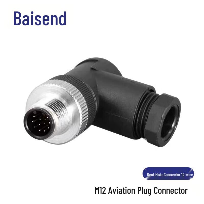 BOSENDE M12 Waterproof Solderless Aviation Sensor Connector