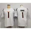 NFL Cincinnati Bengals Jersey Mens Football Uniform Shirt Joe Burrow Chase 14 9 18 28 Custom Team Apparel
