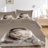 3Pcs Vintage Glamour Portrait Bedding Sets For All Sizes New 3D Printed Bed Cover Comforter Duvet Cover Pillowcase Bedroom Decoration