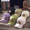 Модная и универсальная весенняя хлопковая бейсболка с вышивкой, удобная ретро-стиранная бейсболка для занятий спортом на открытом воздухе для мужчин и женщин