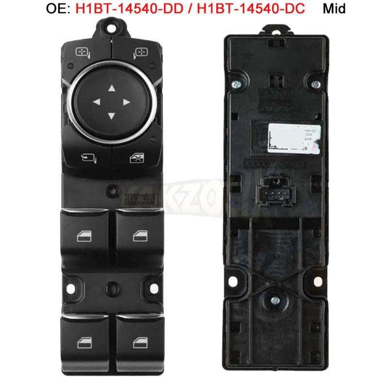 H1BT-14540-DD H1BT-14540-DC For Ford Focus Power Master Window Control Switch Lifter Button Car Accessories
