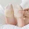 Women's Non-Slip Invisible Forefoot Socks - Thin Cotton, No Show, High Heel Comfort