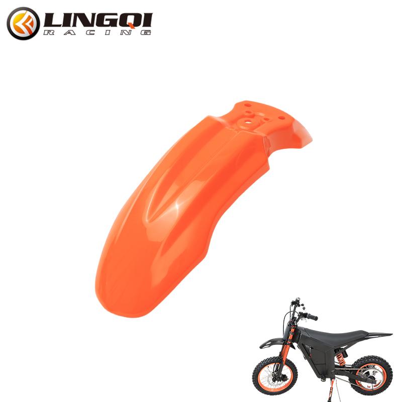 LINGQI Motorcycle Front Fender Mudguard Cover Fairing Kits Protection Fenders For CRF50 Motocross Pit Dirt Bike Tuttio Parts