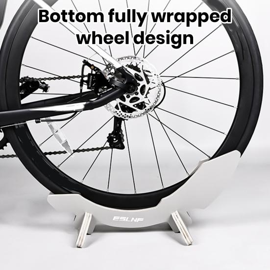 Стоянка для велосипеда Установка без инструментов Деревянная парковочная подставка напольного типа Регулируемая подставка для велосипеда в гараже с несколькими слотами для шоссейного велосипеда MTB