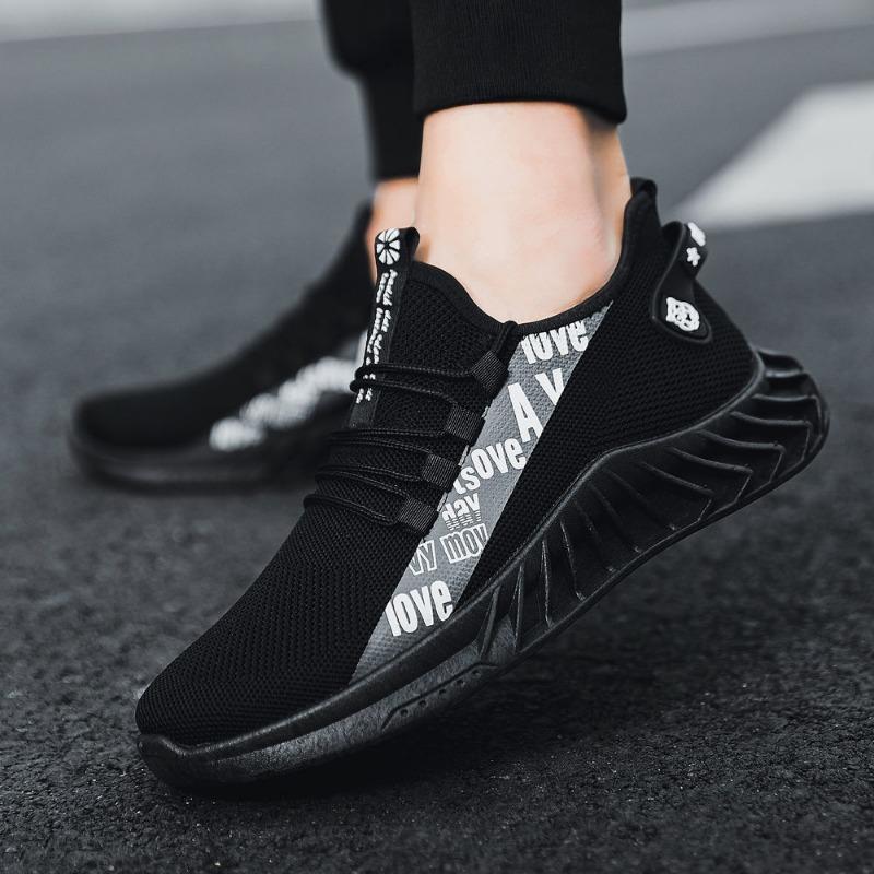 Fashion Sneakers Men Versatile Casual Sports Men's Mesh Running Comfortable Platform Casual Shoes Trendy Men's Shoes Tenis Para Hombre
