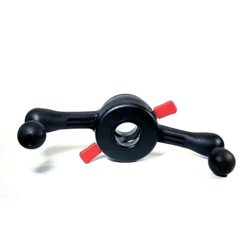 1 шт. Новый вал 36 38 40 мм в форме крыла с быстрой ручкой, гайкой, быстрозажимным зажимом, инструментом для снятия ступицы колеса для балансировочного станка для шин, гаражного оборудования