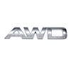 CZFB5 AWD car sticker suitable for Kia Hyundai AWD modified metal body sticker personalized rear tail sticker emblem