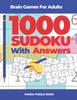 Книга Brain Games For Adults - 1000 Sudoku With Answers : Brain Teaser Puzzles