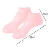 1 Pair Protective Foot Covers Crack Resistant Softened Calluses Keratinized Foot Sleeves Beach Socks Anti-Dry Cracking Foot Film Protectors