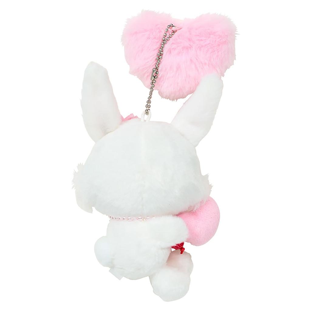 Sanrio Mascot Holder Era Fluffy Jewelpet 199711 (Heisei Character, Heart) (Ruby)