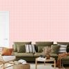Wallpaper Geometric rhombuses coral, coral background 50x1000