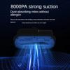 Беспроводной пылесос для удаления клещей, ручной UV-C, матрас, кровать, средство для удаления пыли, глубокая очистка дивана, съемный фильтр 8000pa