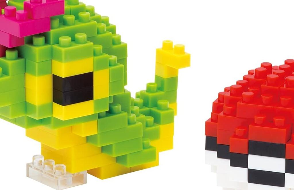 Nanoblock Pokemon Pokemon Caterpie & Pokeball NBPM010