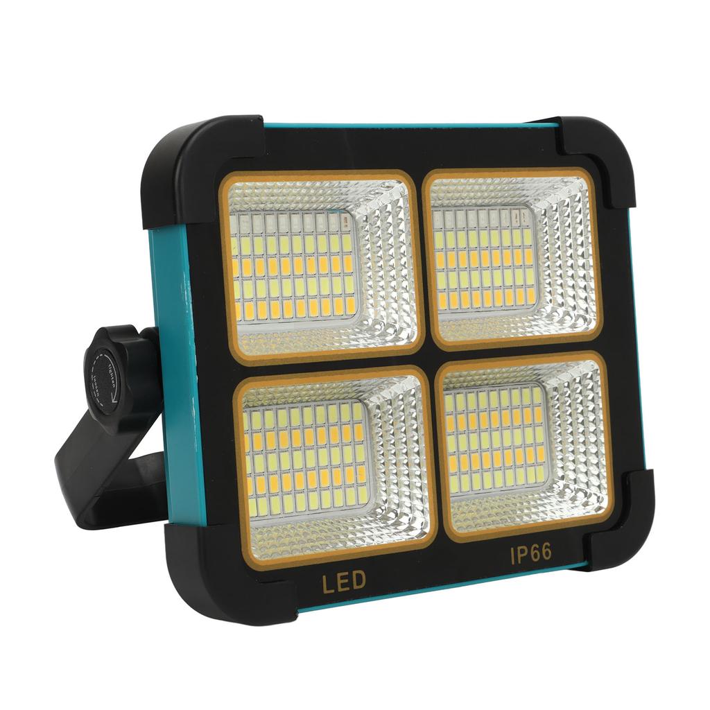 LED Work Solar Light 100W 10000LM 3000 To 6000K IP66 Waterproof Rechargeable Portable Outdoor Work