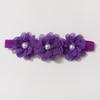 New Baby Elastic Headband, Cute Chiffon Bead Flower Children's Jewelry, Four Seasons Thin Baby Hair Accessories