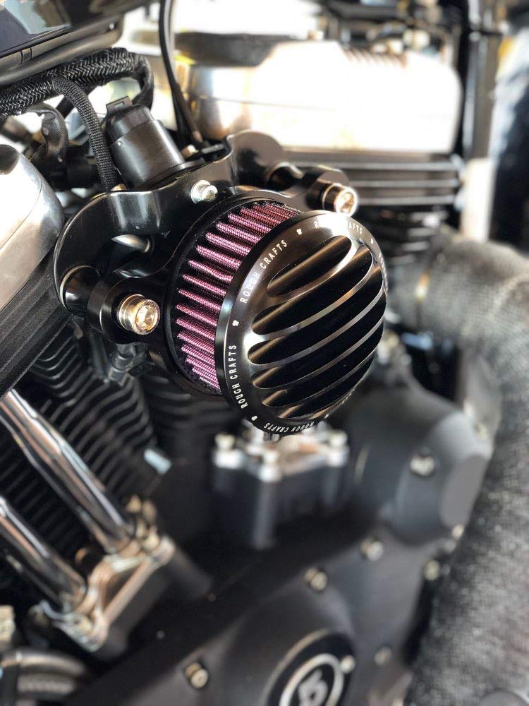 AQIMY Комплект для очистки воздуха Harley Алюминиевый воздушный фильтр CNC Совместимый