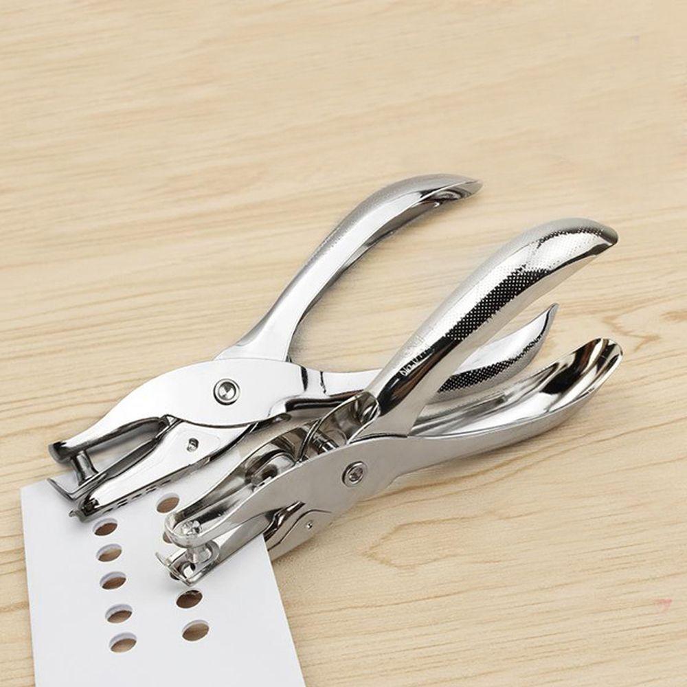 Metal School Office Supplies Handmade Card Hole Puncher Hand Paper Punch Punch Pliers Punch Tool