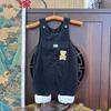 Baby Corduroy Overalls Winter Warm Cotton Pants for Girl Autumn & Infant Clothing Kids Clothes Overalls