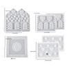 Silicone Mould Candle Holder 3D House Mould Casting Mold Tealight Holder Mold Silicone Mold Candle Holder Resin Mold