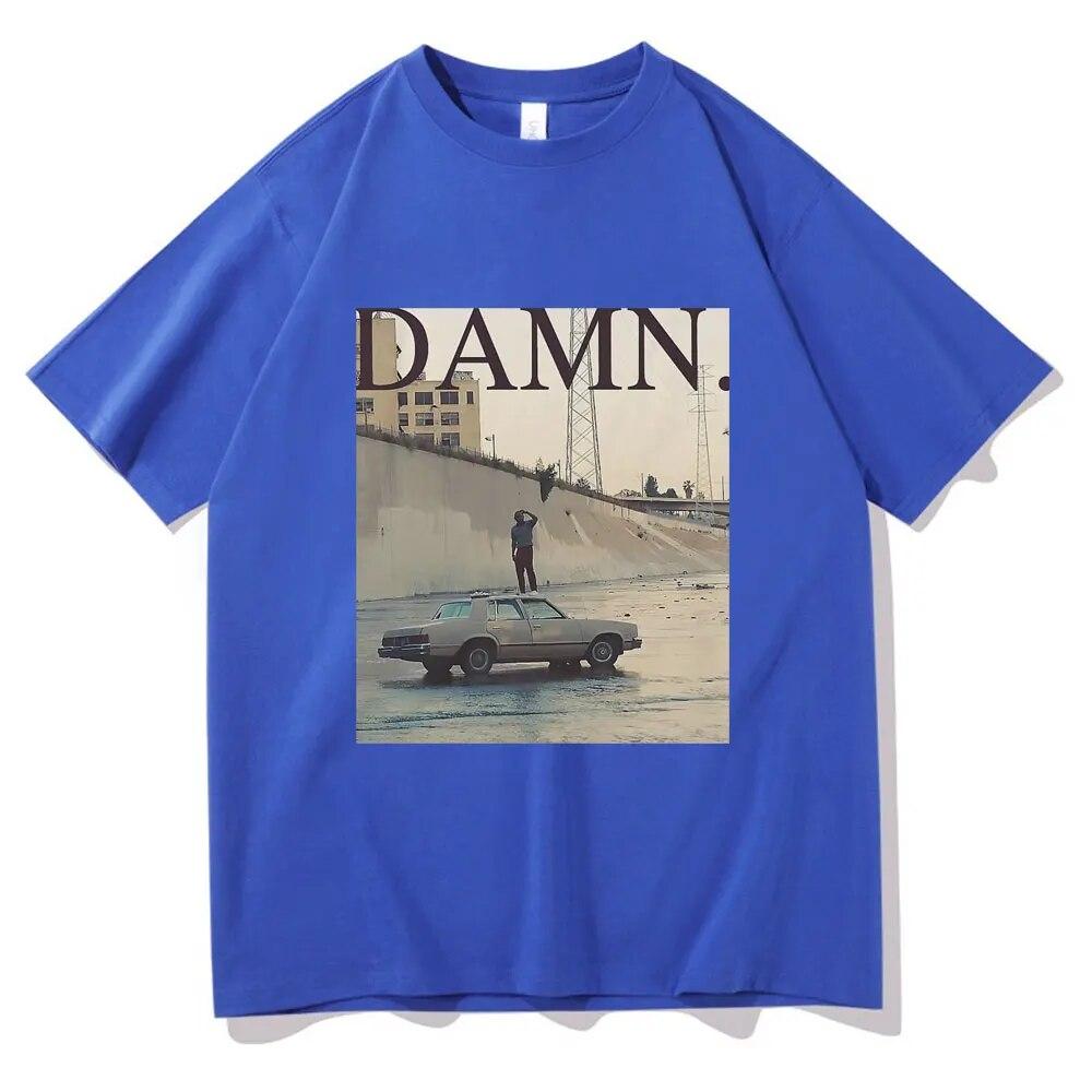 Футболки с рэпером Kendrick Lamar Damn Mr Morale и The Big Steppers Album Ретро футболка унисекс, женские хлопковые футболки большого размера, уличная одежда