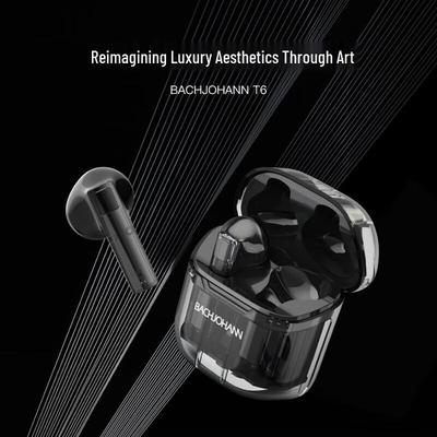 Беспроводные Bluetooth-наушники Bach Johann T6 с интеллектуальным шумоподавлением