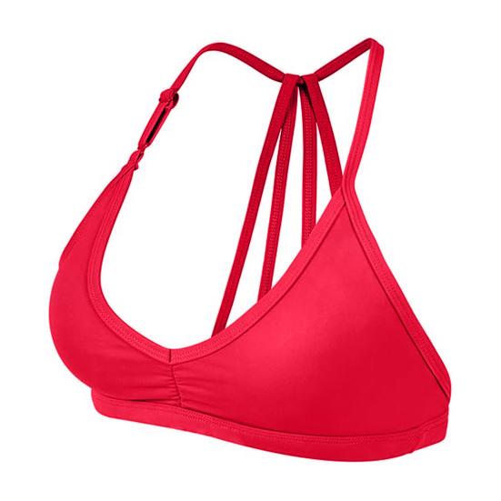 Женский спортивный бюстгальтер со съемными бретельками, беспроводной, с бретельками, спинка-борцовка, лифчик для йоги и фитнеса, быстросохнущий, без косточек, укороченный топ для тренировок в спортзале
