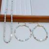 Elegant Freshwater Pearl & Shoushan Stone Beaded Necklace Bracelet Set