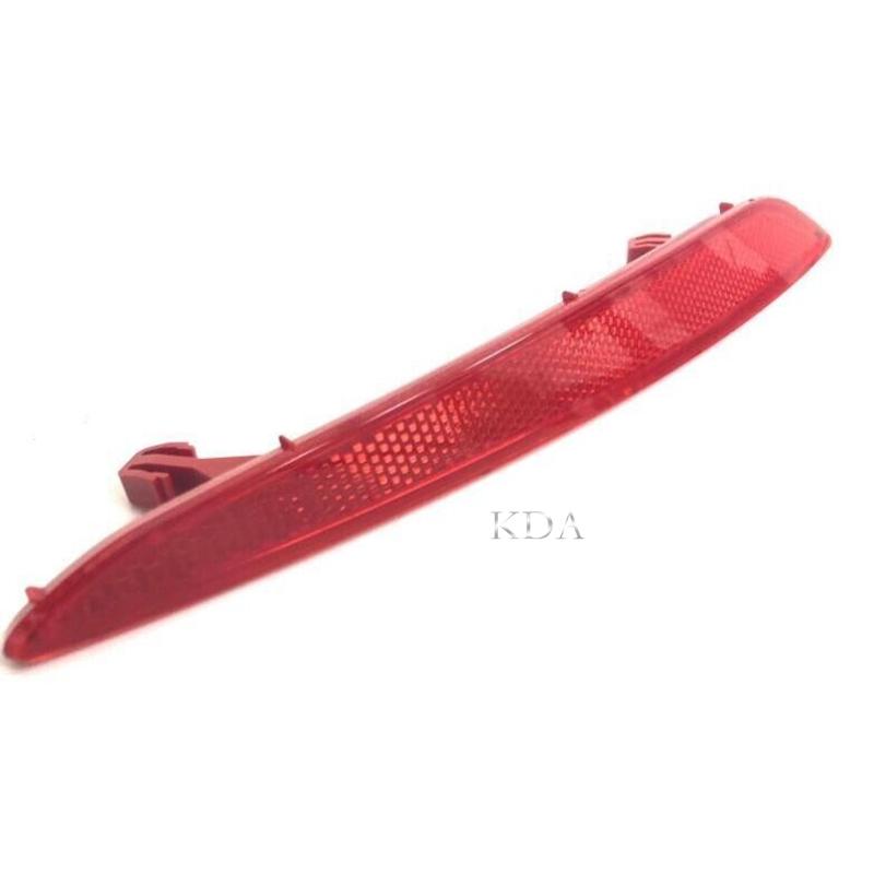 Auto Rear Bumper Reflector Warning Light Strip Cover Bar for VW Scirocco 2009 2010 2011 2012 2013 2014 1K8945105 1K8945106