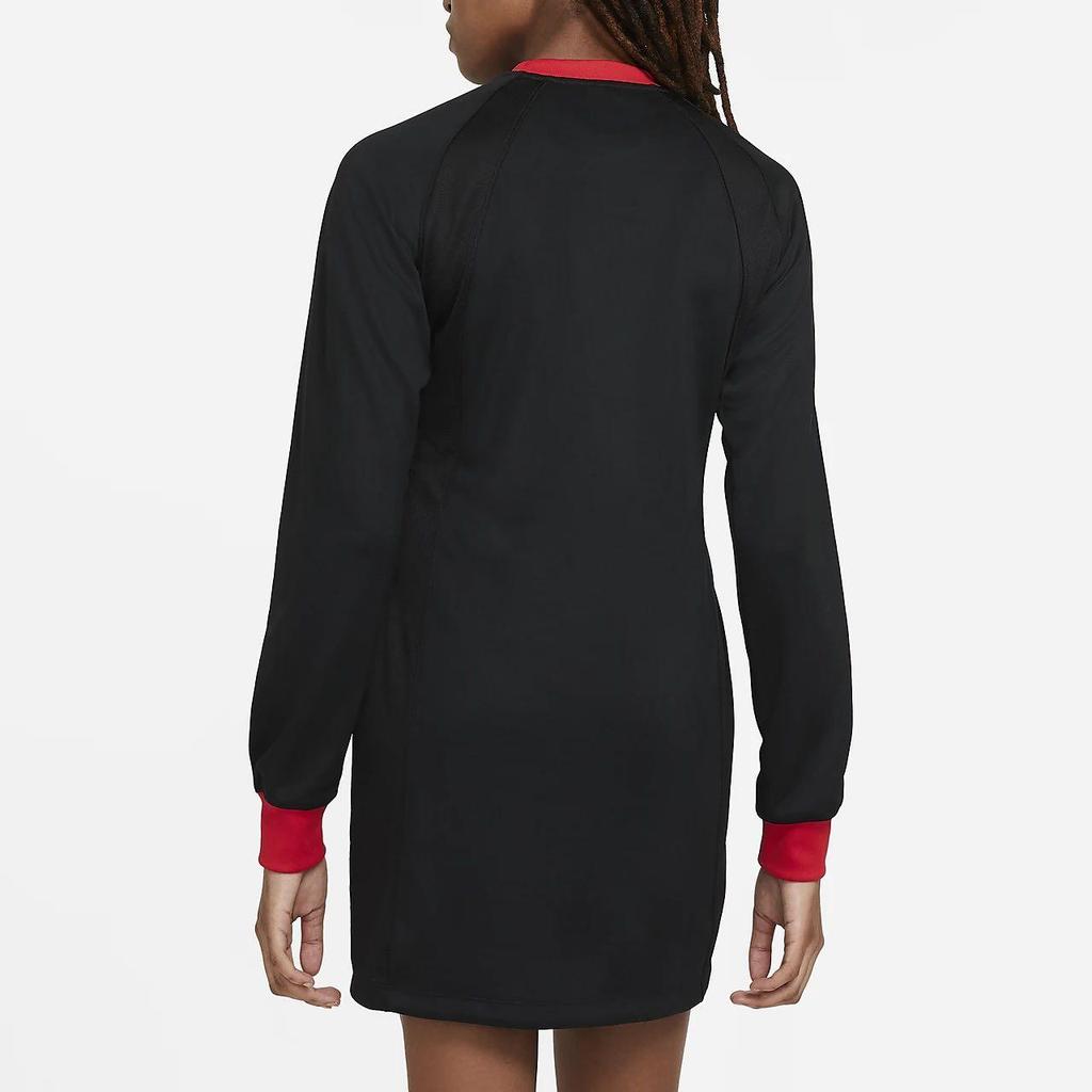 Jordan Повседневный пуловер с круглым вырезом и длинным рукавом женское платье черное DA1535-010